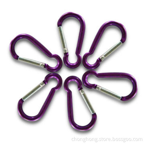 Snap Hook, Measures 4 to 14mm with Screw, Zinc Plating and Aluminum Finishing